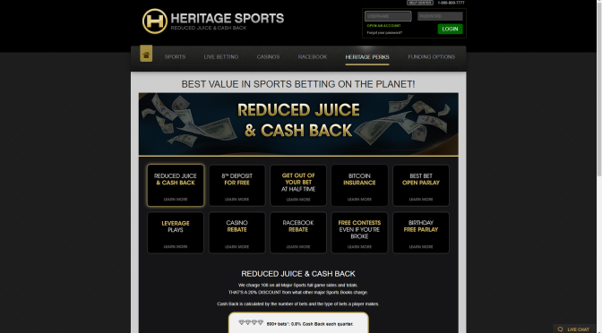 Get $20 No Deposit Bonus at HeritageSports: Sign Up Today!