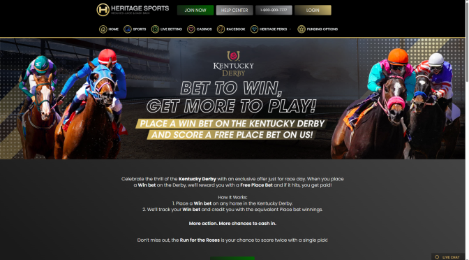 🐴 HeritageSports Kentucky Derby Deal: Win Bet = Free Place Bet