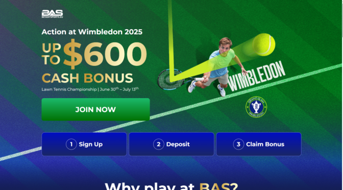 Smash the Odds: How to Score Big with BetAnySports’ Wimbledon 2025 Promo Code – BAS30