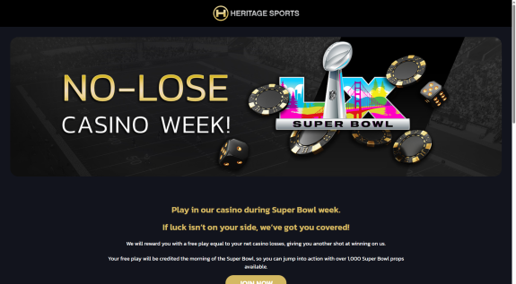 No Lose casino week