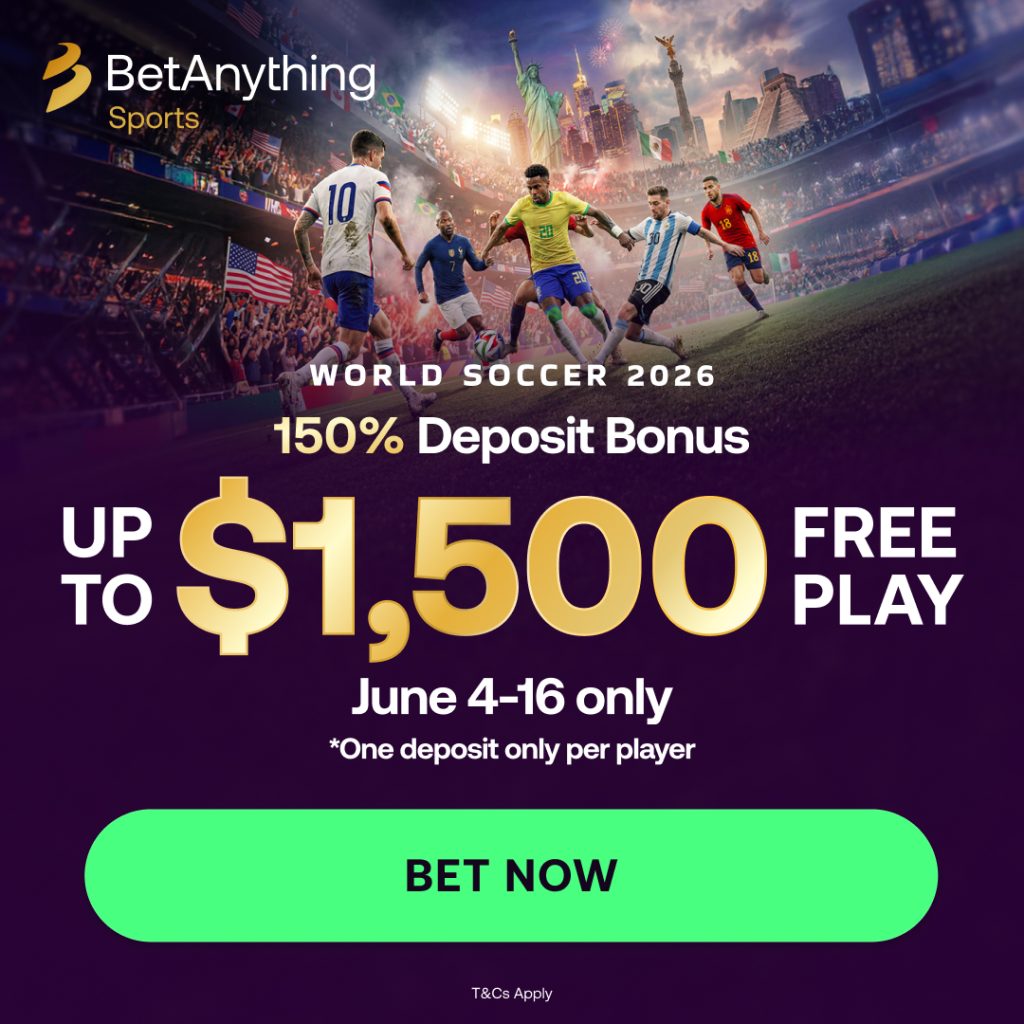 betanything World Cup 2026 Bonus offer