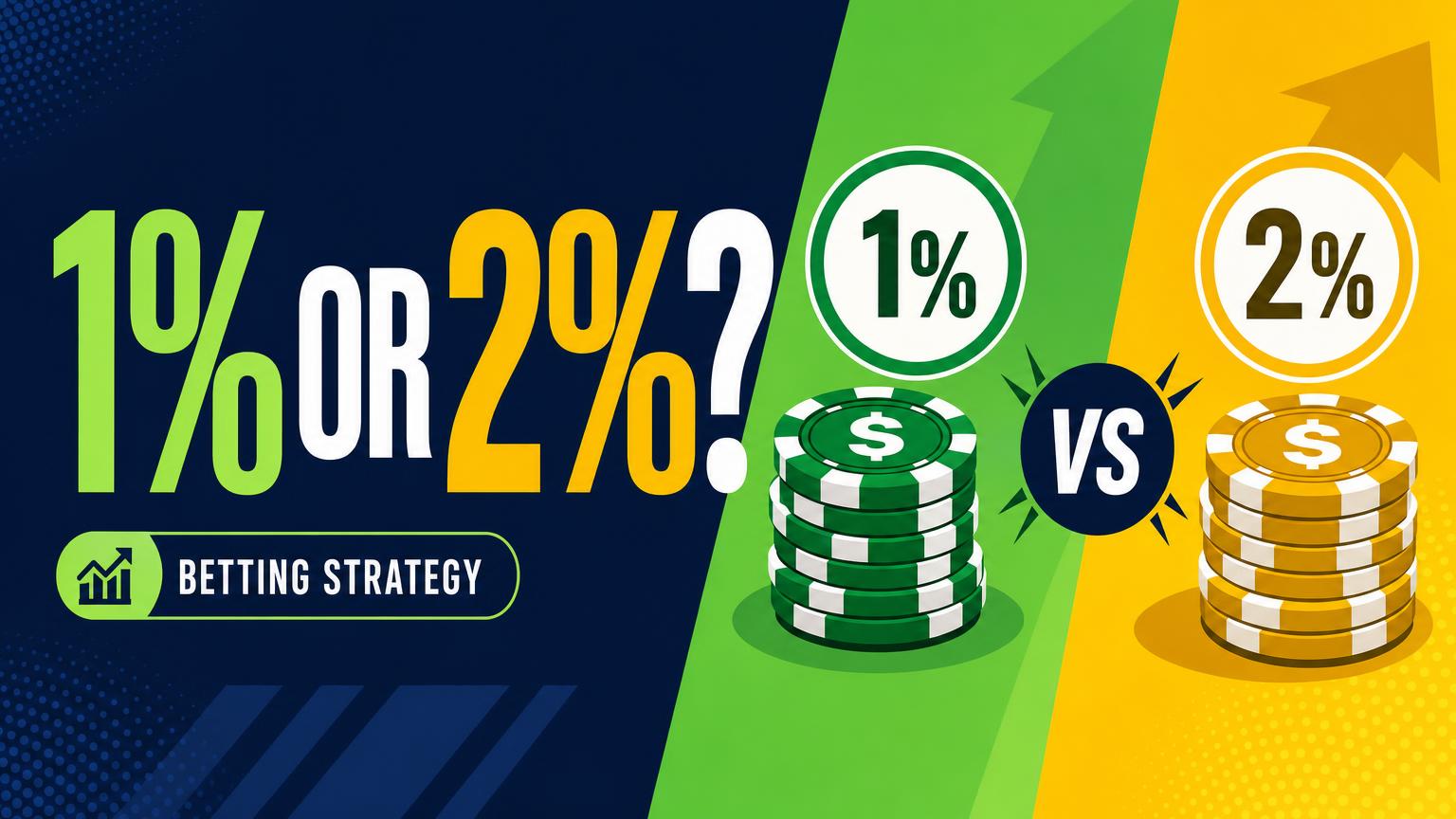 Should Each Bet Be 1% or 2% of Bankroll?